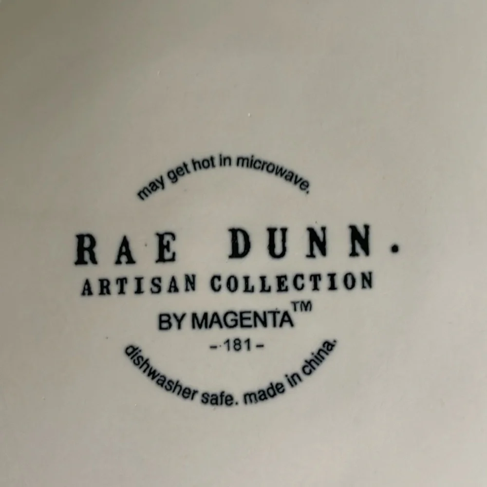 Rae Dunn dog bowl